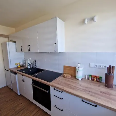 Nadmorski Piastowska Апартаменты Гданьск